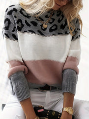ANGELE | Pull léopard tendance