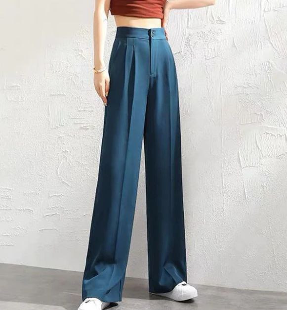 Pantalon ample amincissant