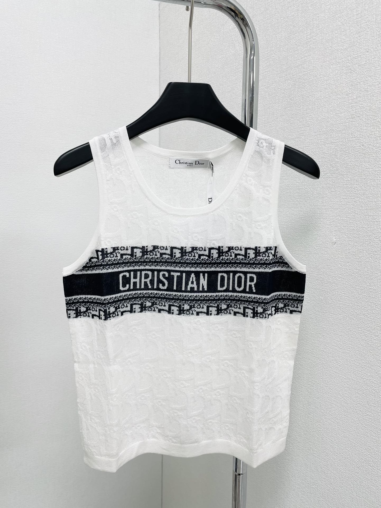 CD Mesh Tank Top