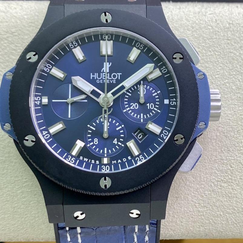 BIG BANG CERAMIC CHRONOGRAPH BLUE INDEX DIAL