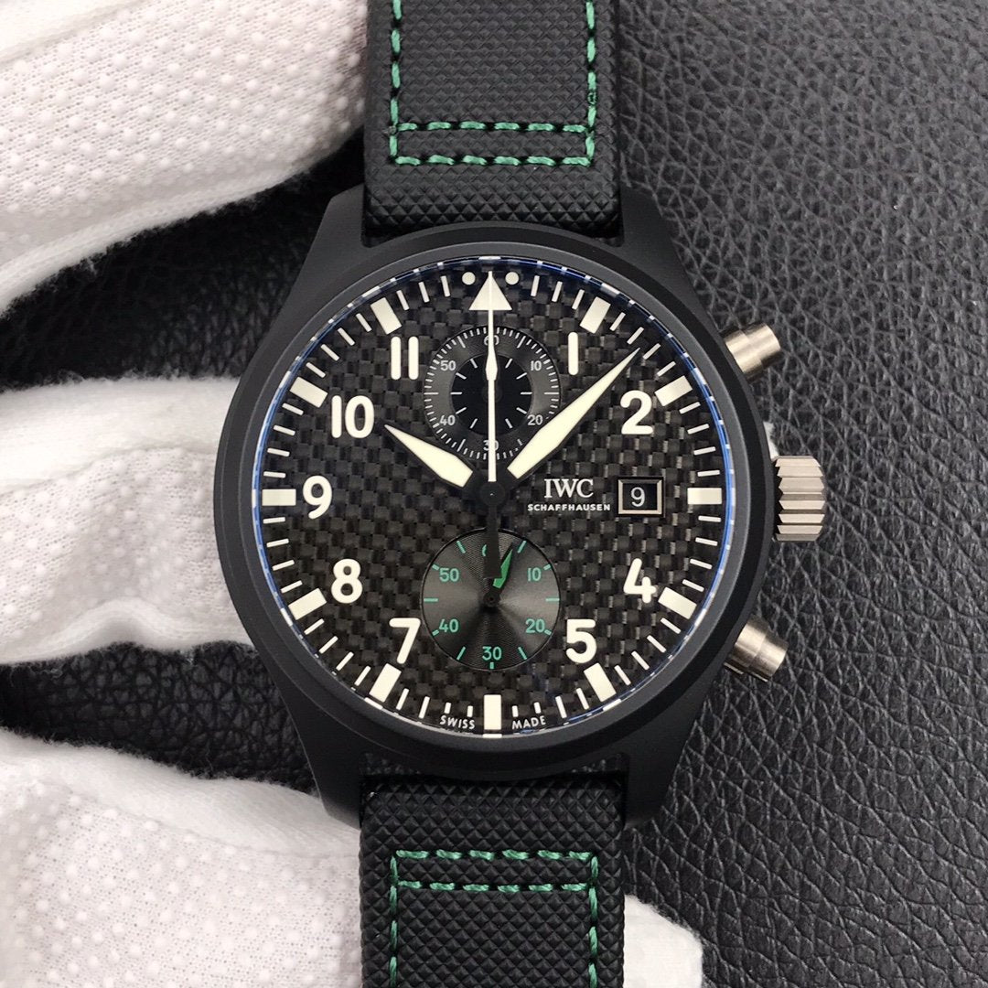 PILOT TOP GUN 44MM BLACK CERAMIC CHRONOGRAPH