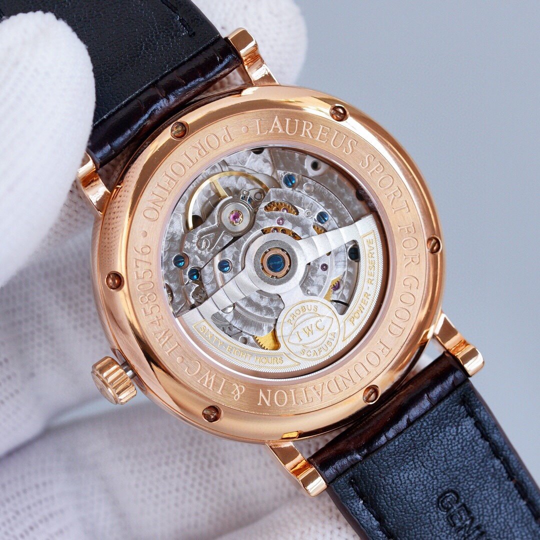 PORTOFINO DUALTIME ROSE GOLD CASE GMT