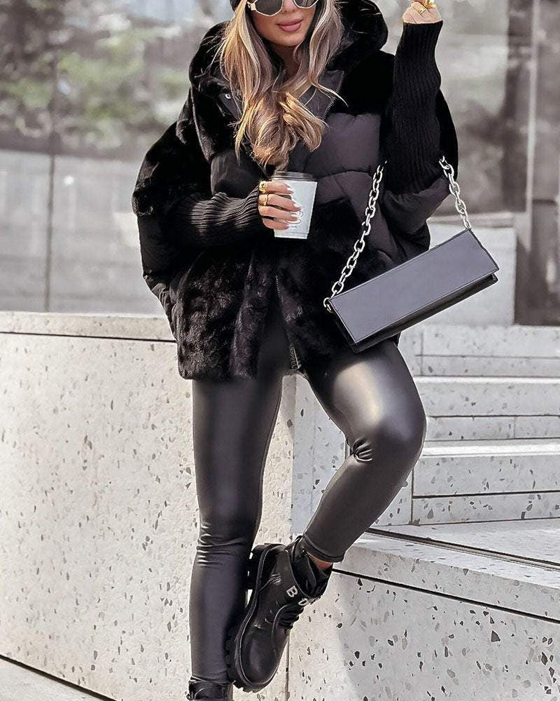 RAINA - Hooded Thermal Jacket #VIE3806