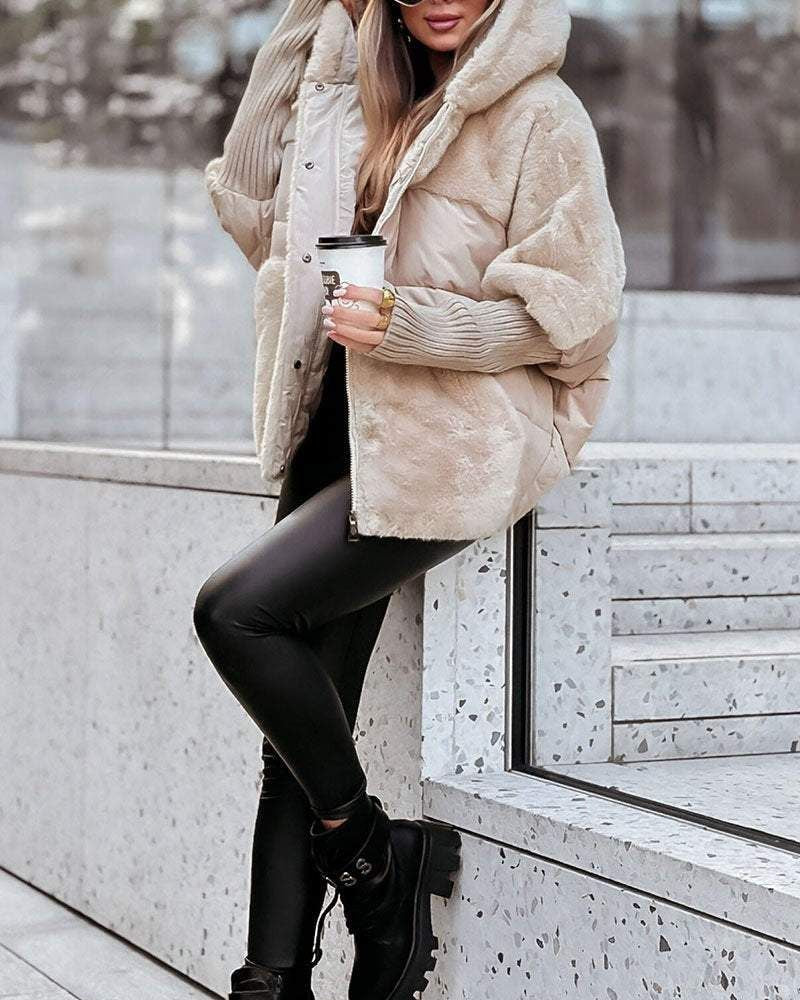 RAINA - Hooded Thermal Jacket #VIE3806