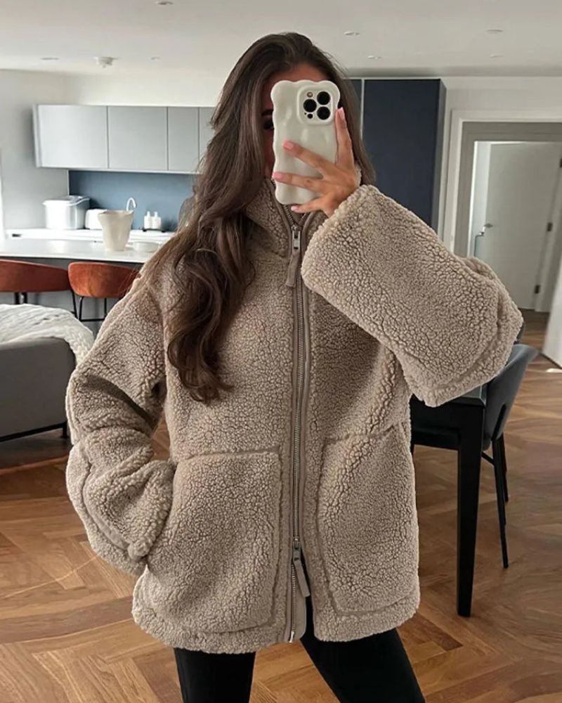 PENELOPE - WARM TEDDY JACKET #RSA9291