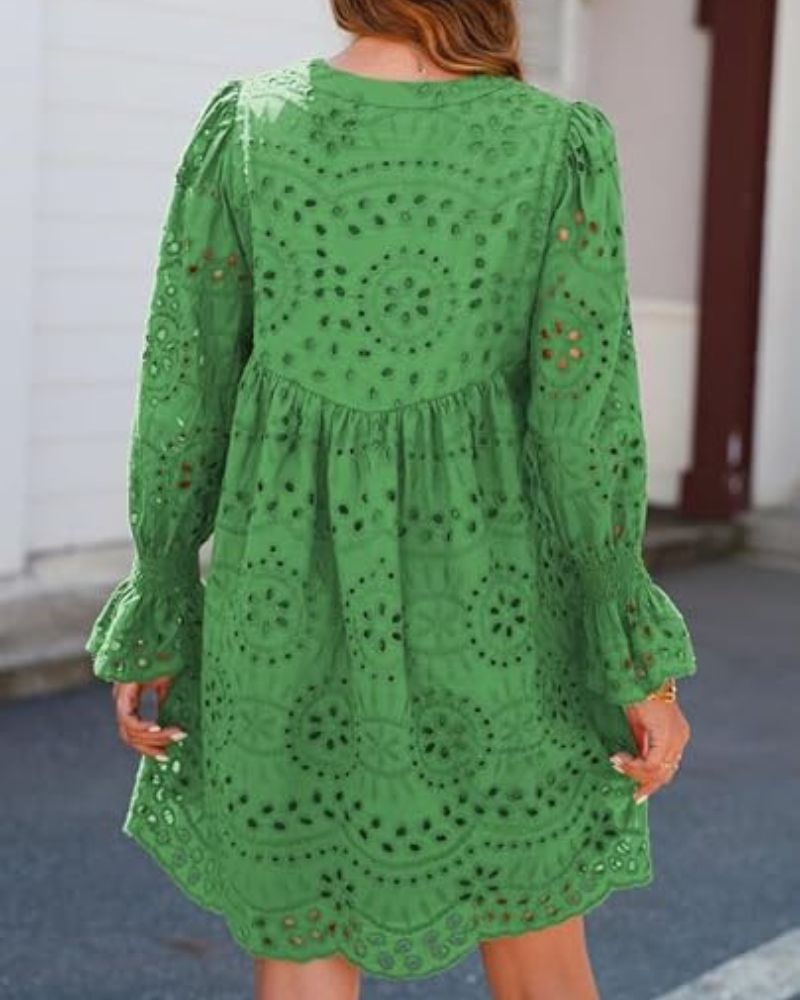 ARANIE - CASUAL LACE DRESS