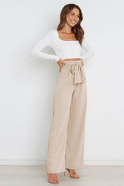 Astrid | Pantalon En Lin Pour Femmes | Long