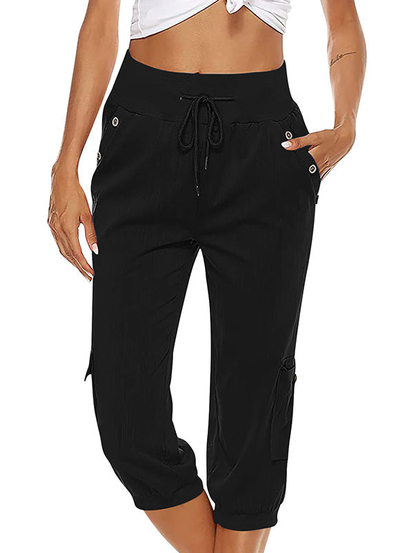 Geline | Pantalon Confortable à Taille Haute
