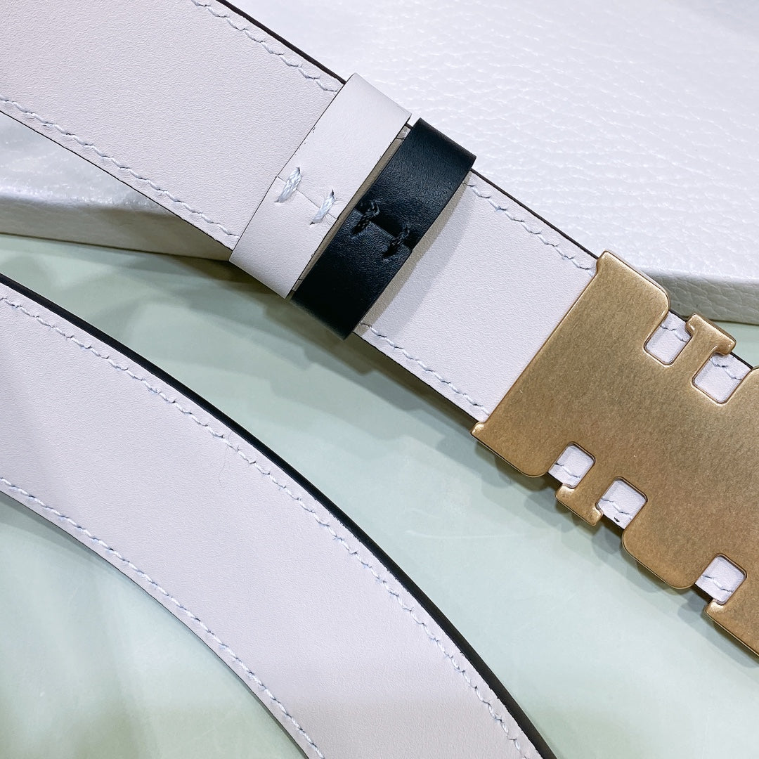 Dior 2026 D-Fence Reversible Belt 3.0cm Calfskin