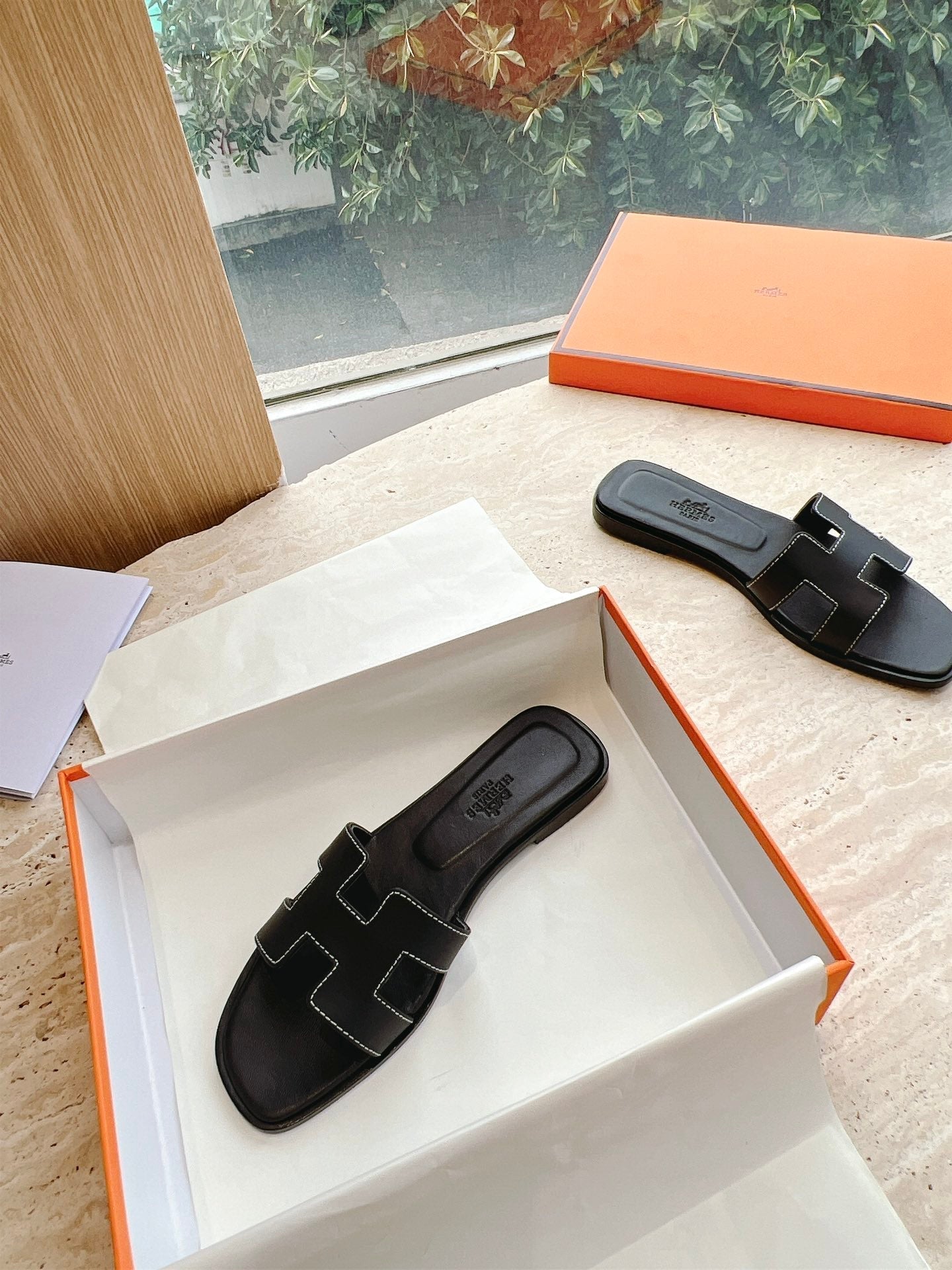 Hermes 25 Oran Sandal Calfskin