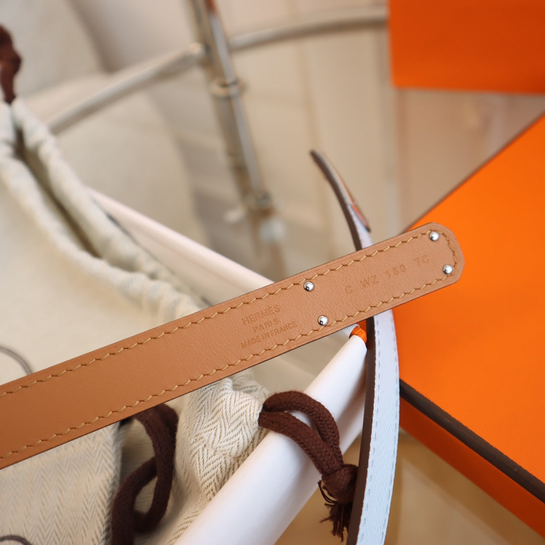 hm kelly belt 18mm cloud blue epsom leather