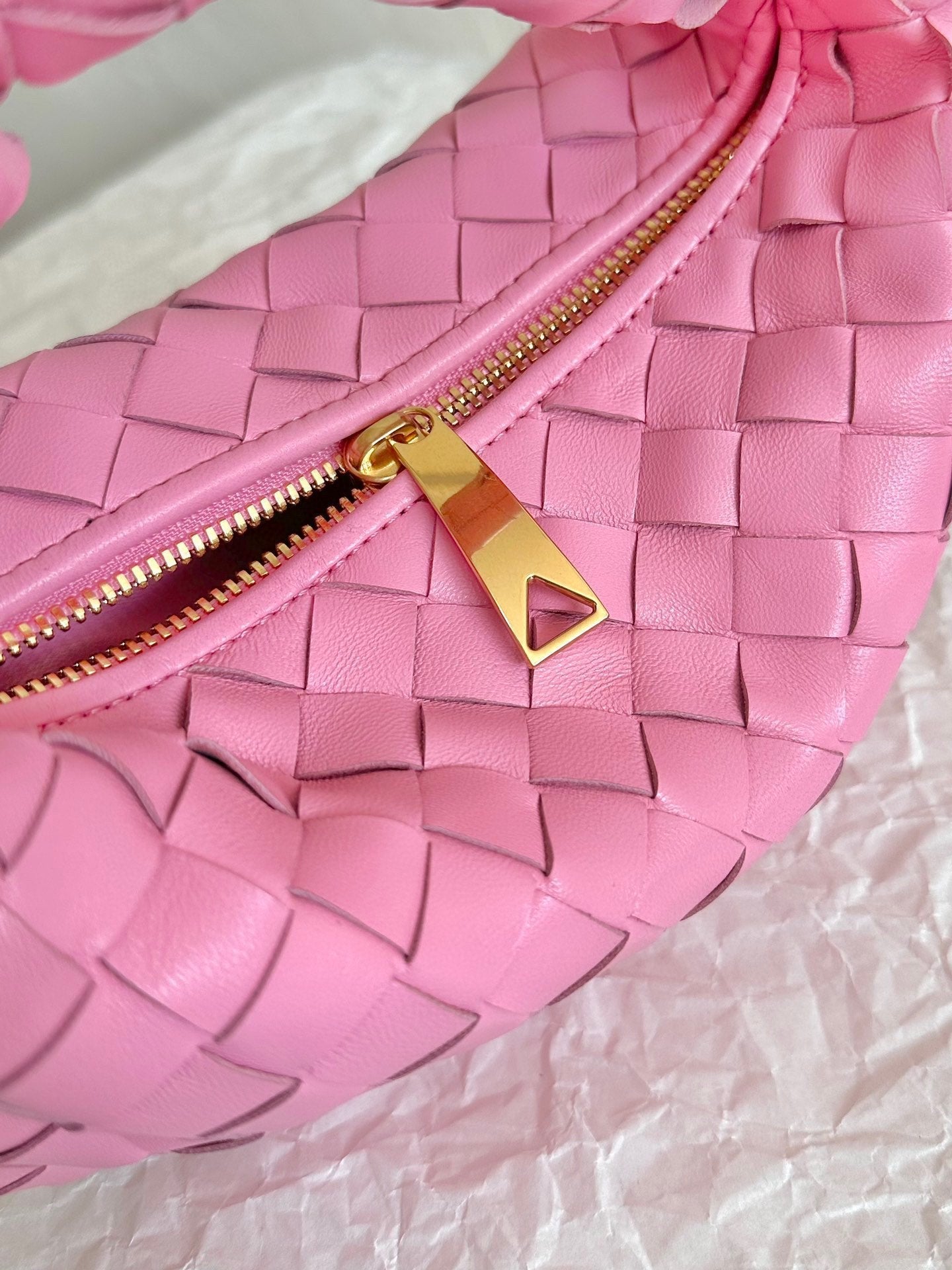 mini jodie 28 pink lambskin