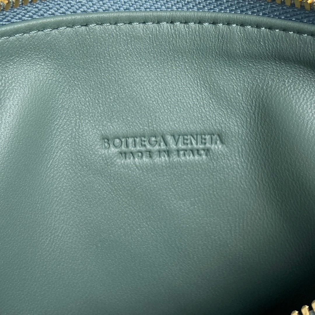 WALLACE 22 BAG BLUE GREEN CALFSKIN