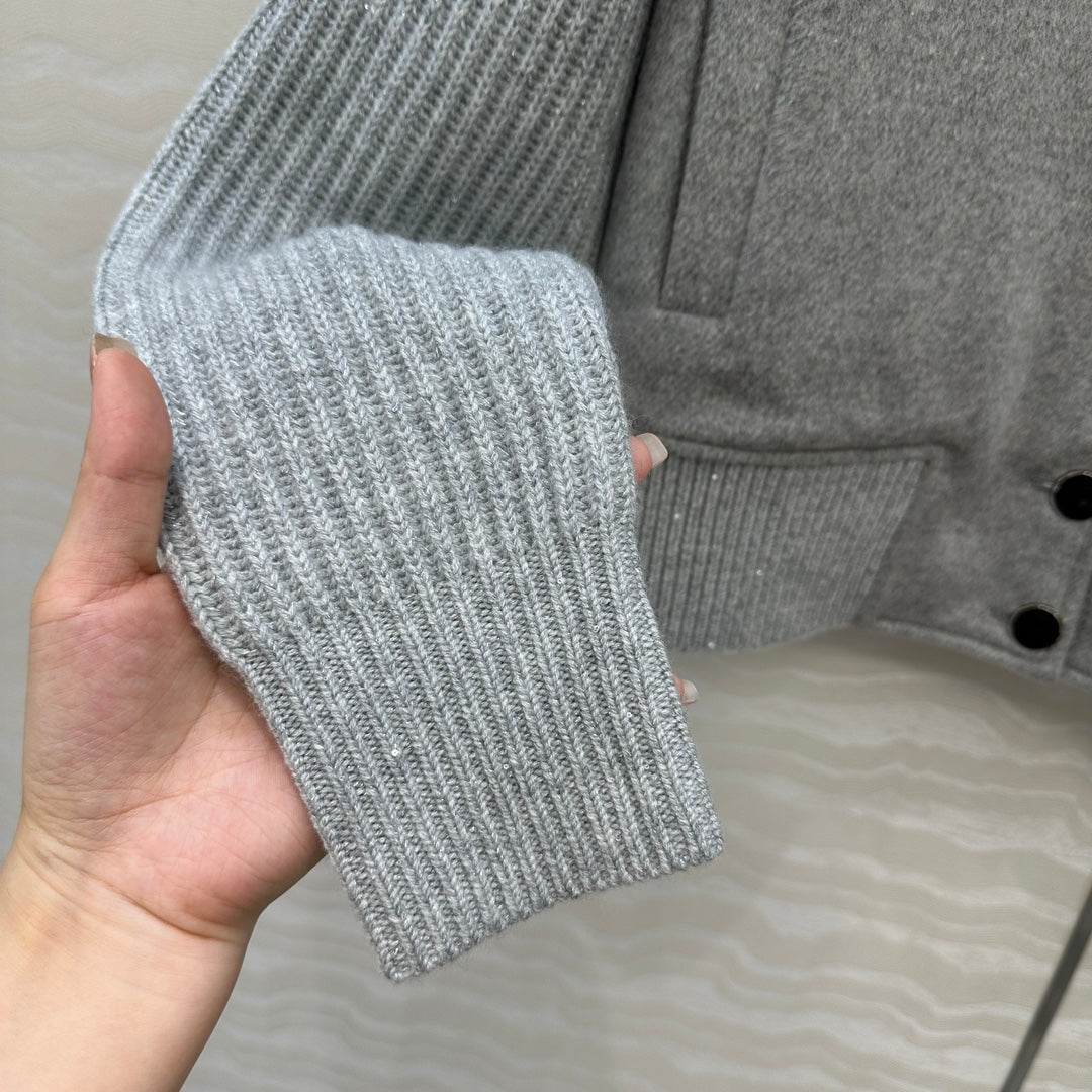 LP 25 Jacket Gray  Wool Cashmere 282275