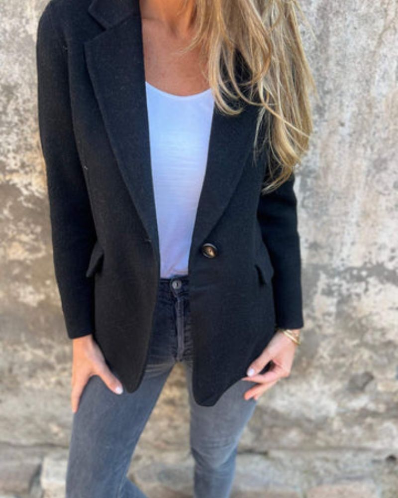 ATASHA - Single Button Blazer #RSA9709