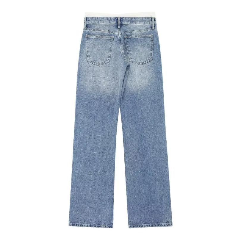 Ophelia | Jeans Taille Haute Pour Femmes