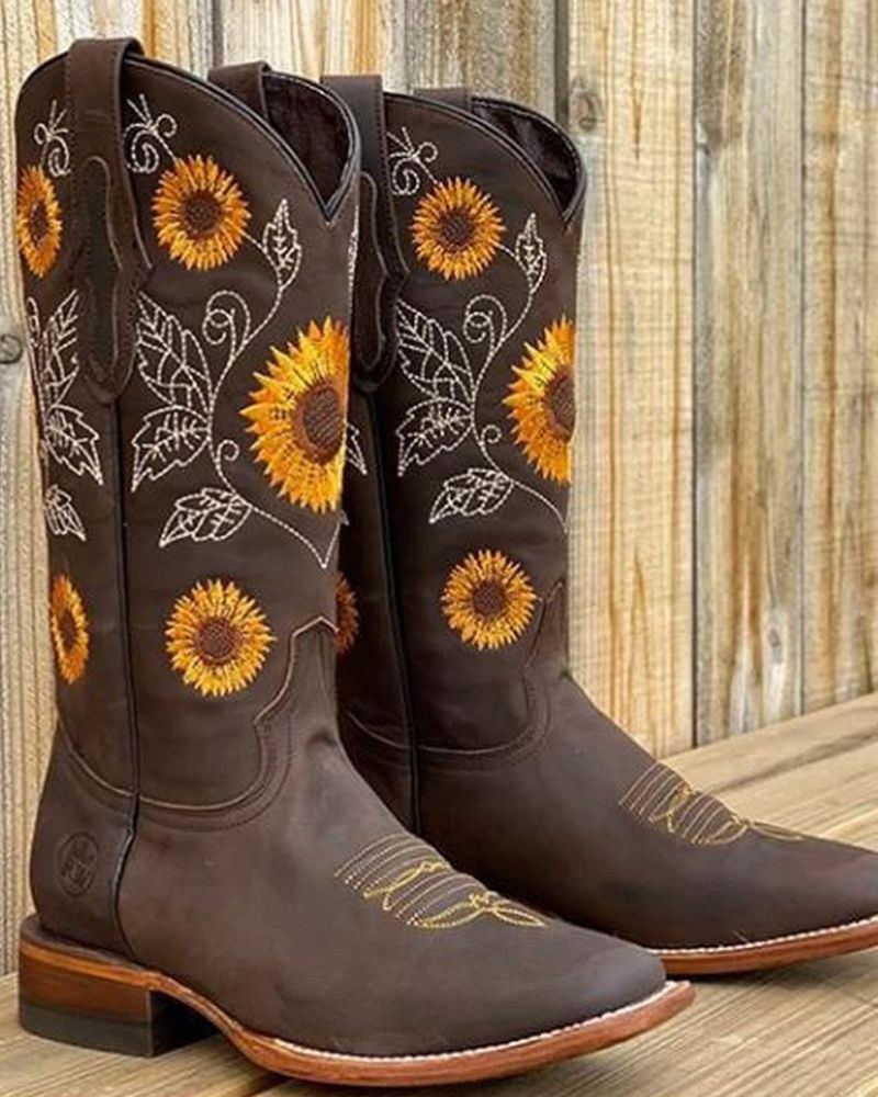 SUNNYWALK - Sunflower boots #CHI6267