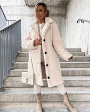 AROA - SUPREME SOFT TEDDY COAT #VEV34751