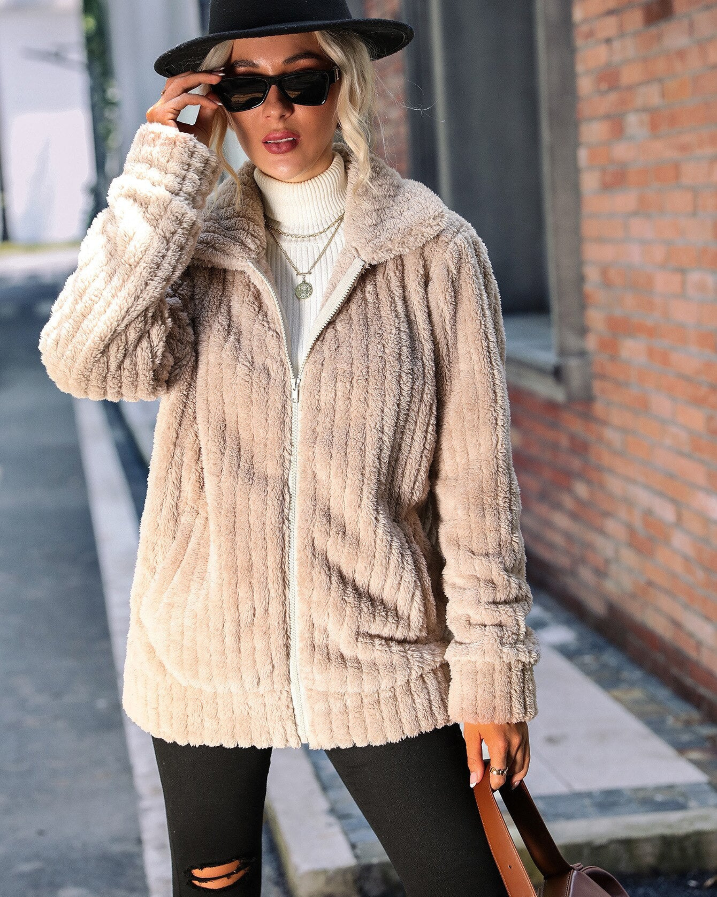 SANA - FLEECE COMFORT JACKET #AMO8013