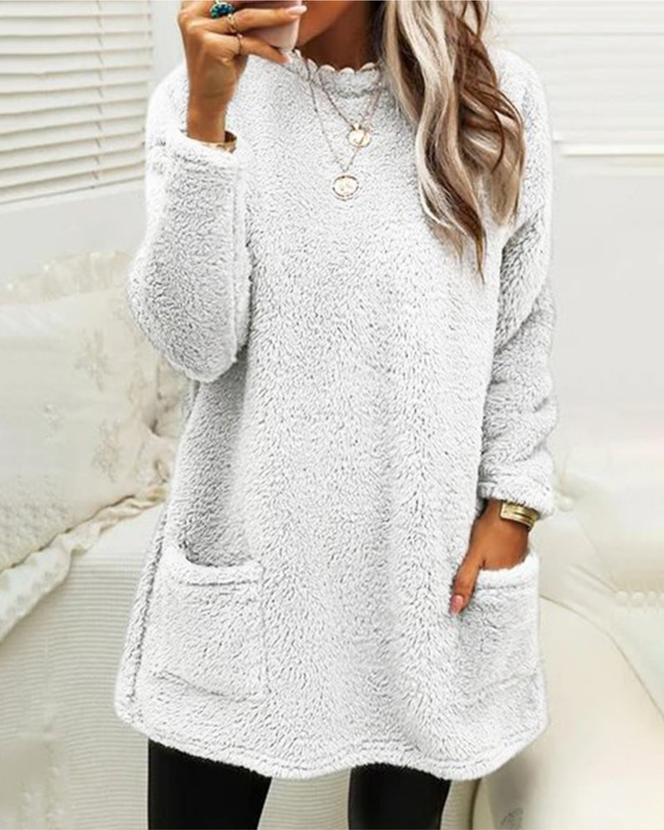Hanna | Pull Chaud Pour Femmes | Long