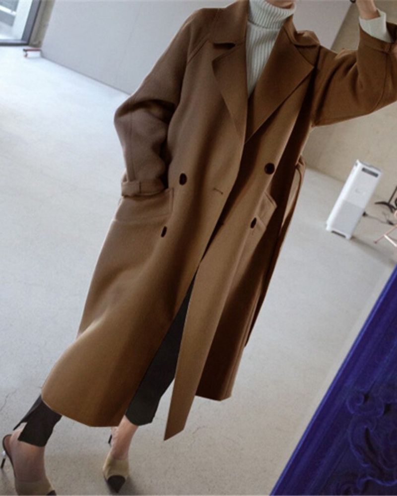 LEMIA - Elegant long coat #ELE3584