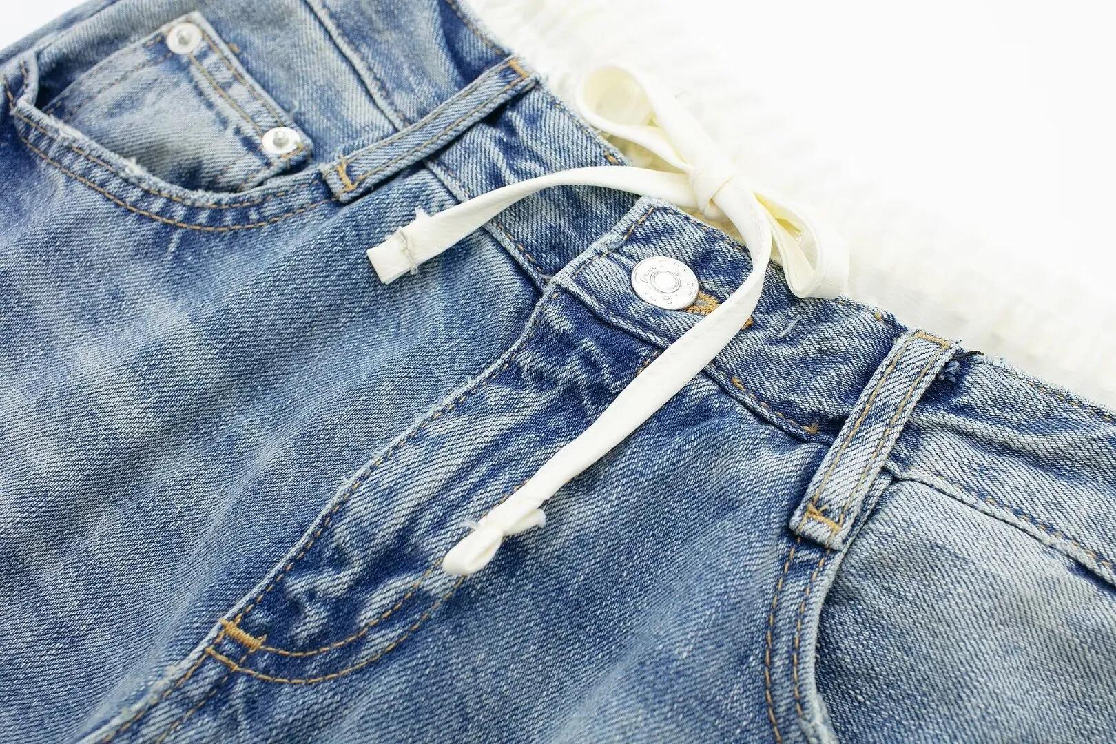 Ophelia | Jeans Taille Haute Pour Femmes