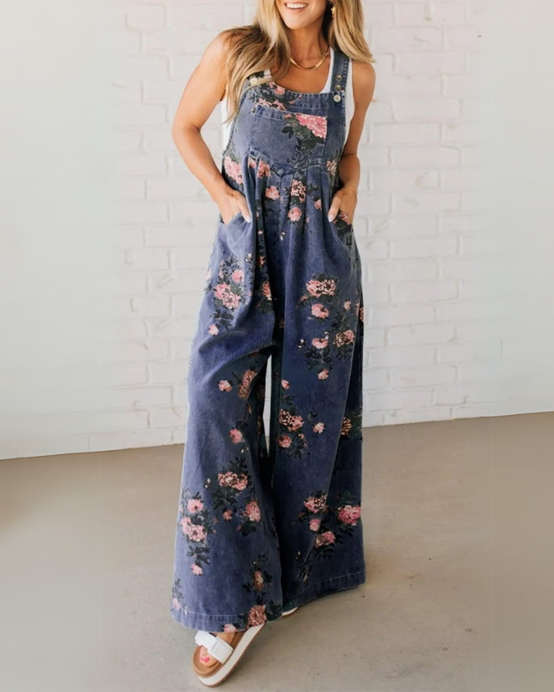 MIRONA - Casual Denim Overall