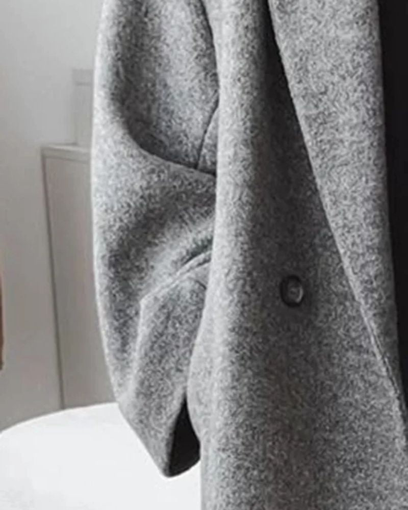 GABRIELA - Cosy long coat #VEV38678