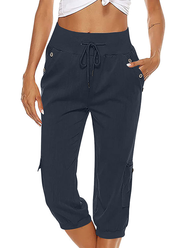 Geline | Pantalon Confortable à Taille Haute