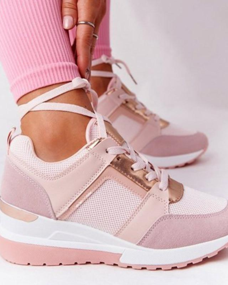 MAJA - Comfortable High Heeled Sneakers BEST4053R