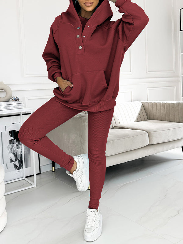 Lisa Ensemble de sweatshirt décontracté et confortable