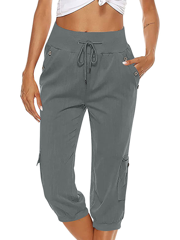 Geline | Pantalon Confortable à Taille Haute