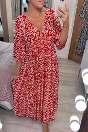 Desiree | Robe à Col en V Confortable