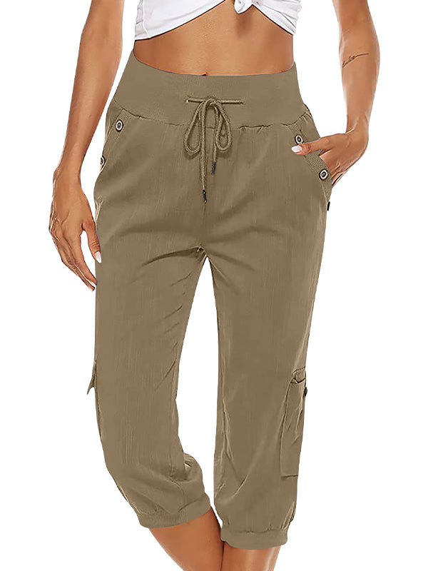 Geline | Pantalon Confortable à Taille Haute