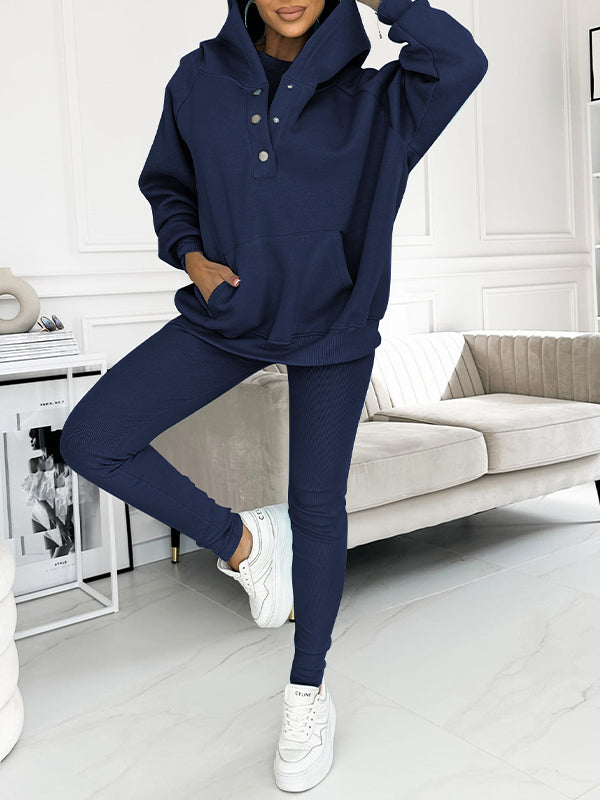 Lisa Ensemble de sweatshirt décontracté et confortable