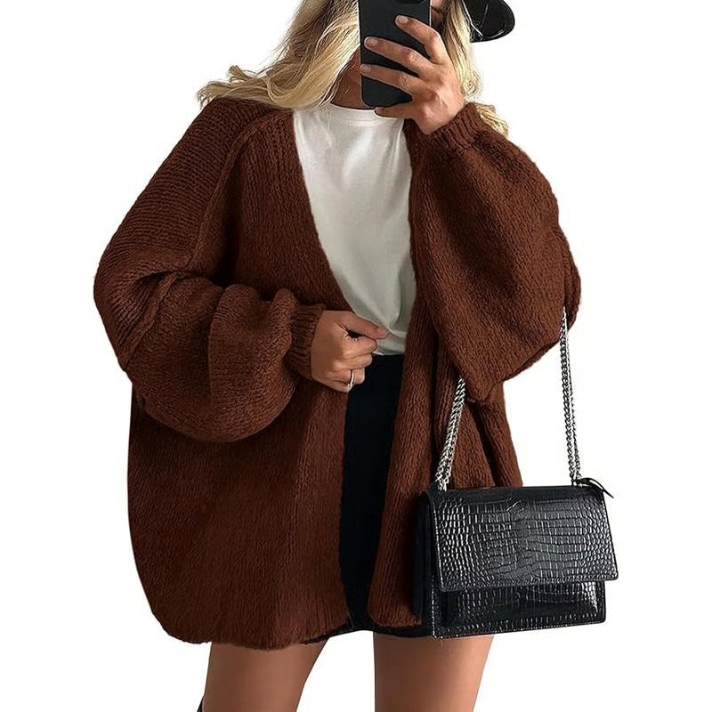 Women's Oversized Cardigan Sweater #KAL5360
