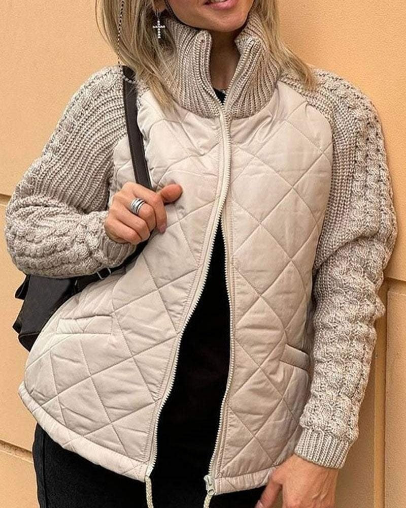 BOILAR - Veste zippée en tricot KAL4972
