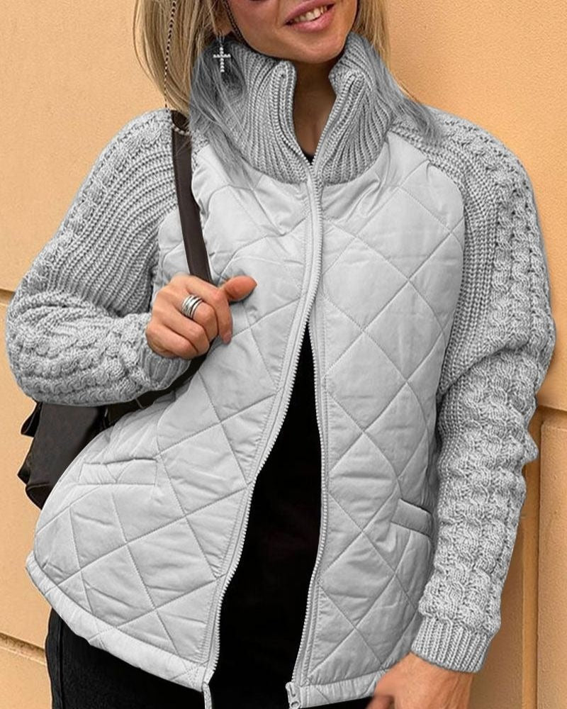 BOILAR - Veste zippée en tricot KAL4972