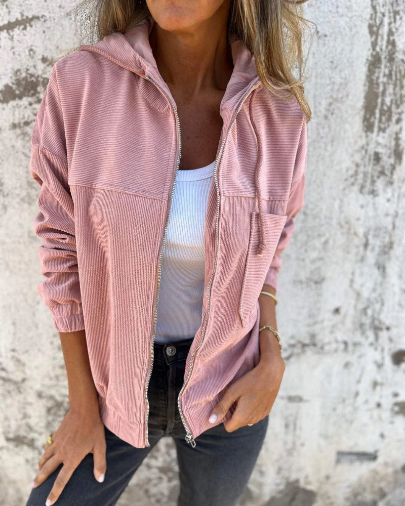 DANNA - Veste en velours à capuche NEO7664