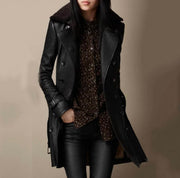 VALERIE | Veste en similicuir chaud