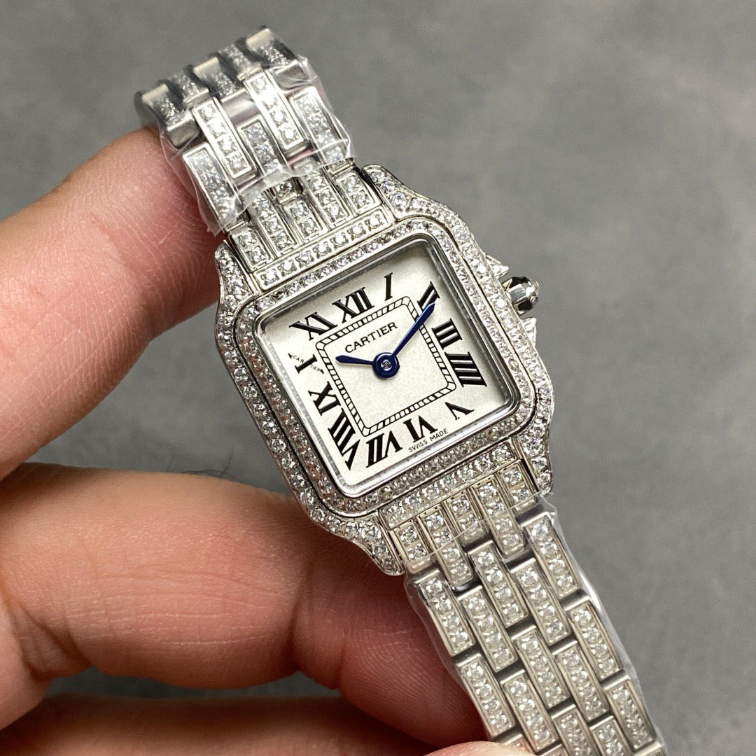 Cartier Panthère de Cartier 22mm Diamond Silver Dial