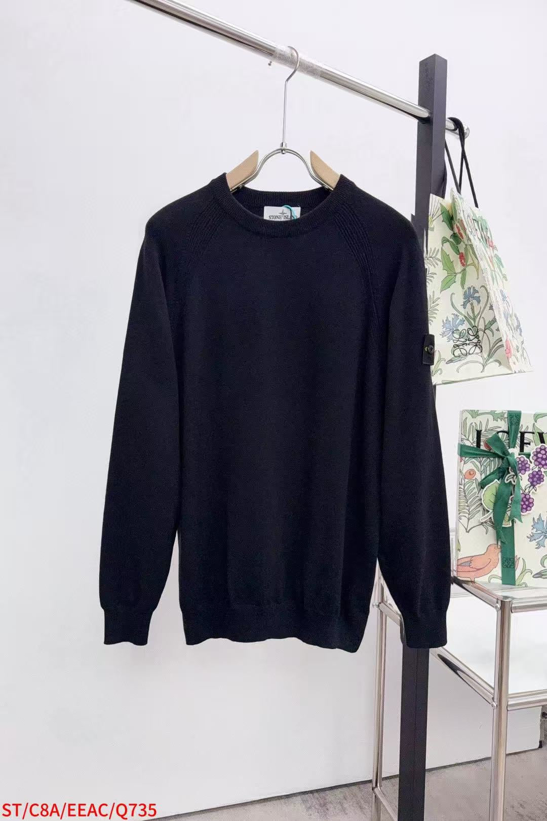 Stone Island 2025 Geelong Wool Crew Neck Jumper