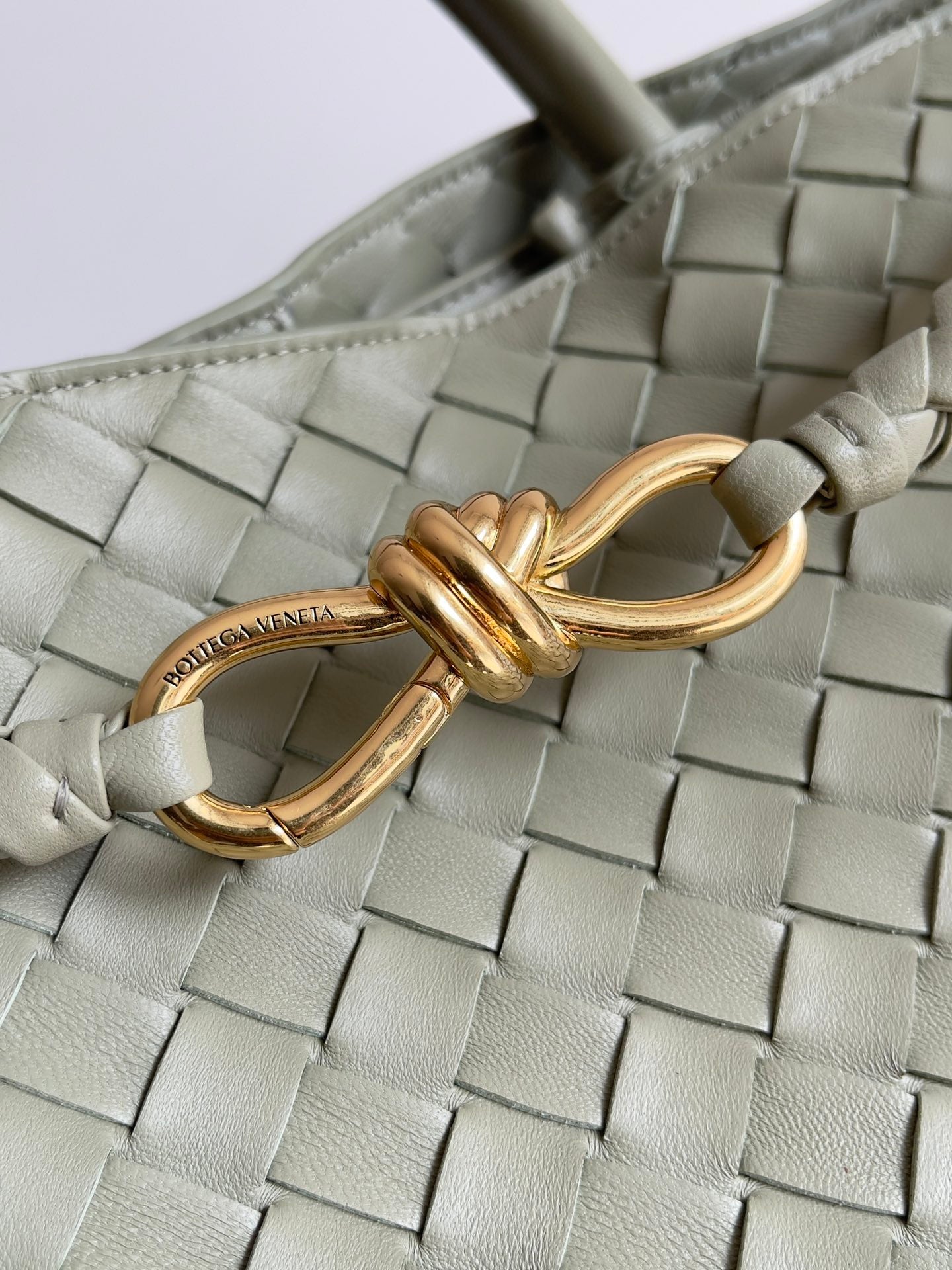Bottega Veneta 2026 Andiamo Bag 45cm Green Nappa Leather