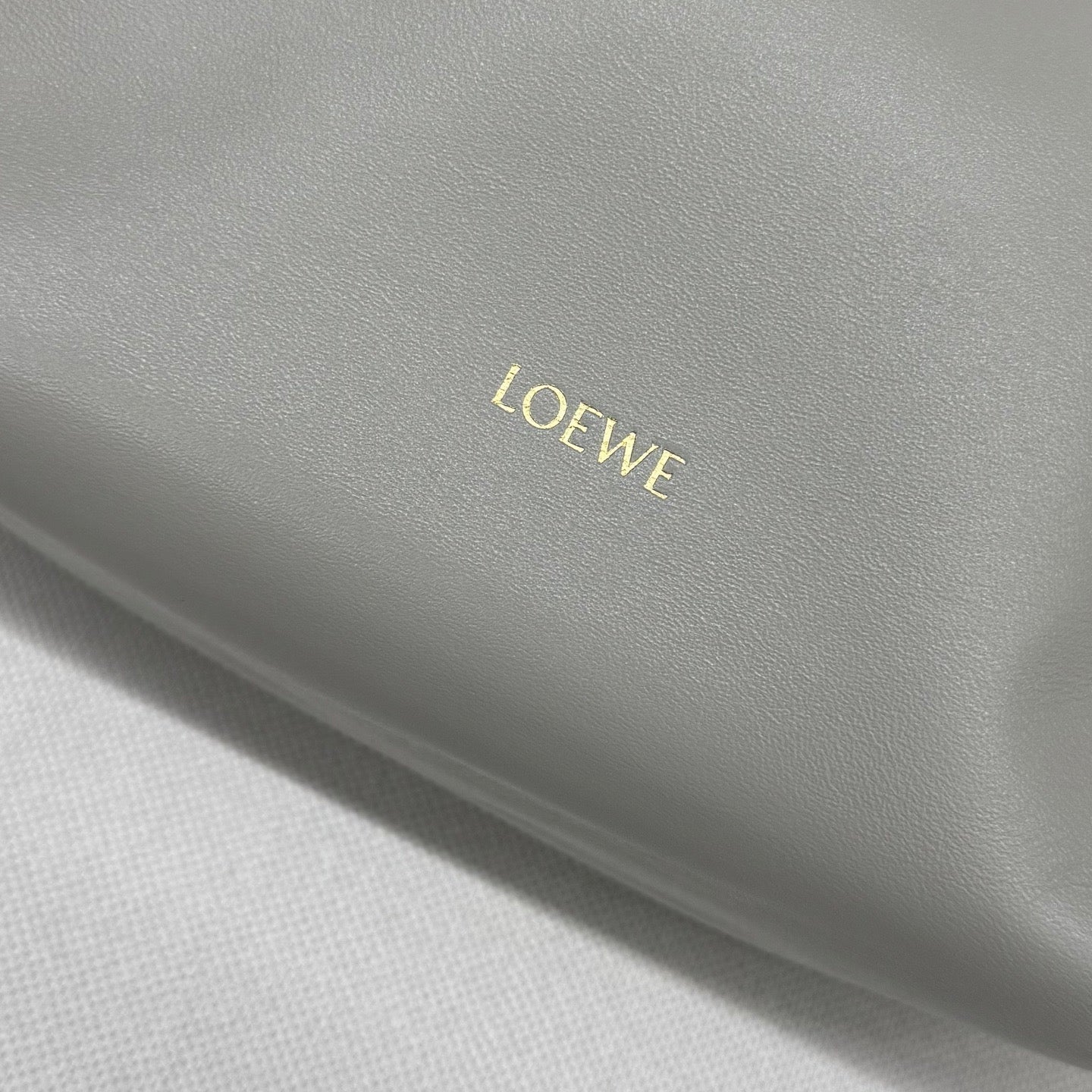 Loewe 2026 Flamenco Purse Goodie Bag 30cm Ivory Soft Nappa Sheep Leather