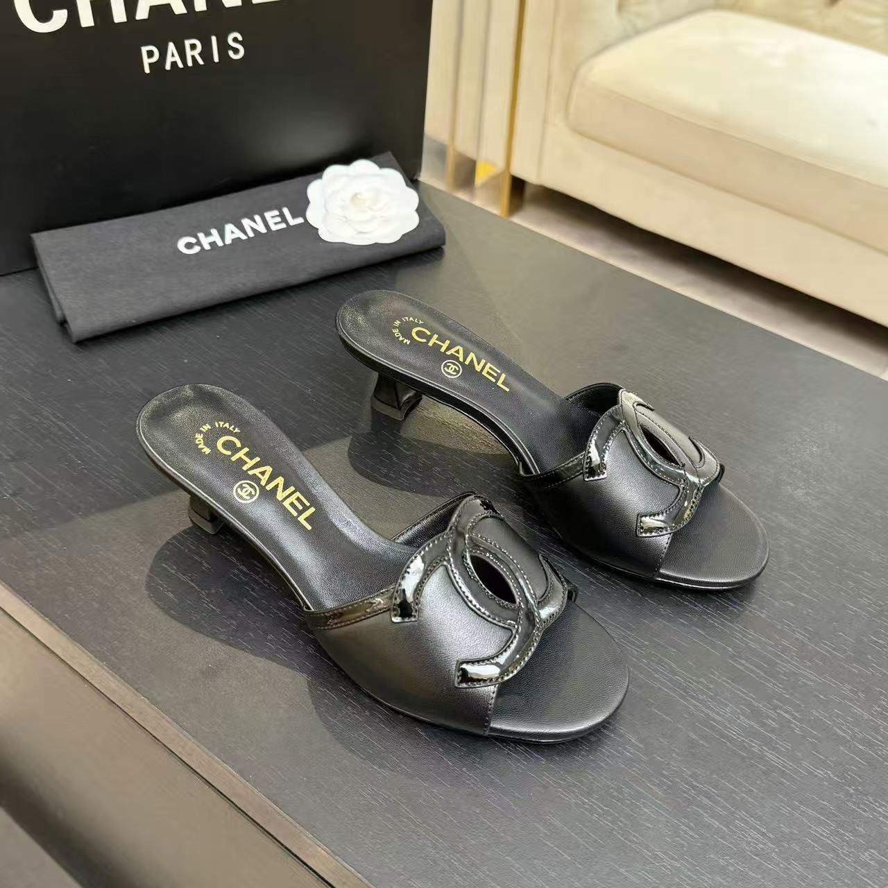 Chanel 2026 Sandal Lambskin – SoleaMood