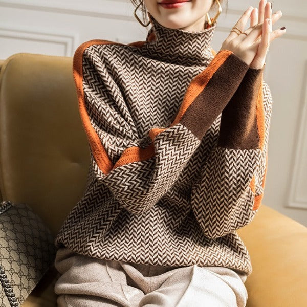 ROMANE | Pull rayé chic et confortable