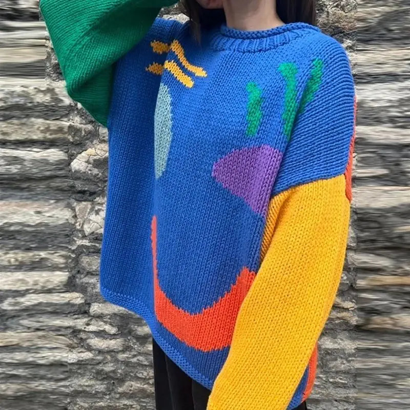 STACY | Pull bohème Oversize