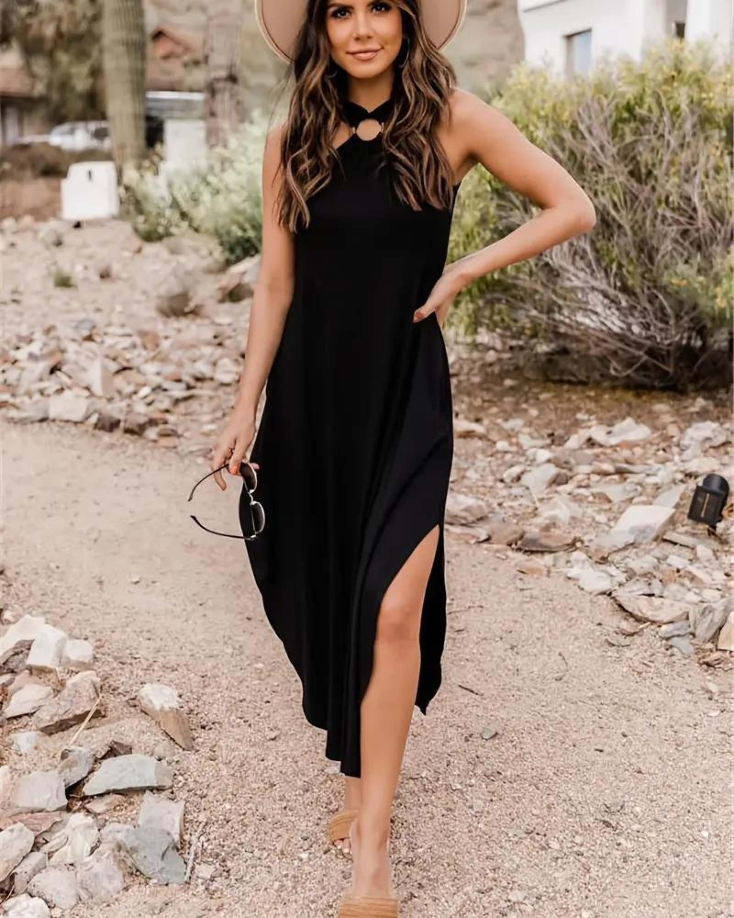 Miami Sunshine - Maxi Dress #VEV29179