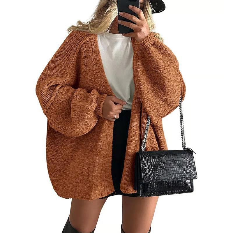 Women's Oversized Cardigan Sweater #KAL5360