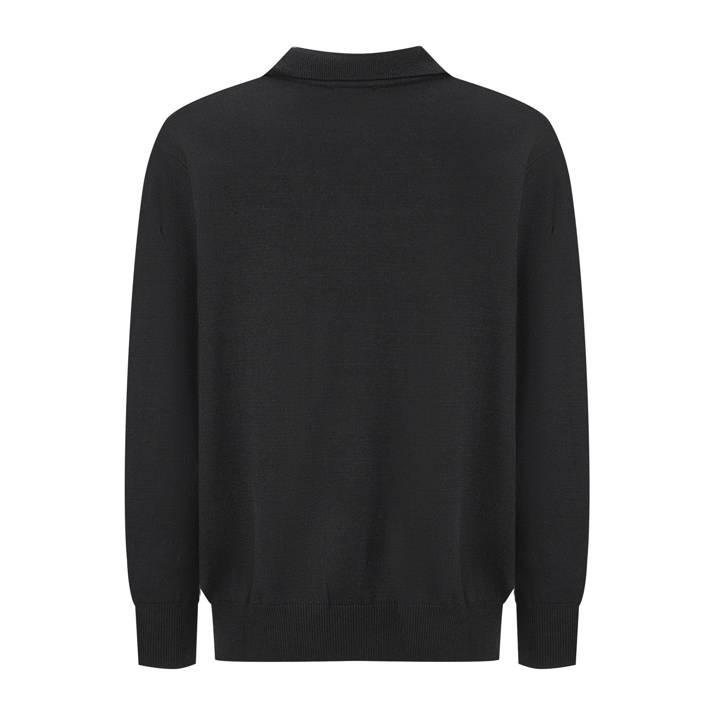 CELINE Embroidered Arc de Triomphe Knitted Polo Cotton